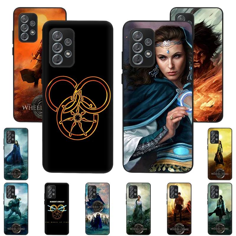 

The Wheel of Time Phone Case for Samsung Galaxy A72 A52 A32 A51 5G A50 A70 A71 A22 A21S A31 A40 A41 A11 A12 A20E A42 A7 A9 Cover