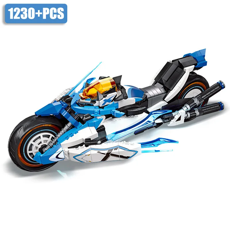 

Технический конструктор мотоцикл 1230 шт., конструктор «сделай сам», гоночный автомобиль, городской суперкар, мотоциклетный конструктор, игрушки для детей, подарки