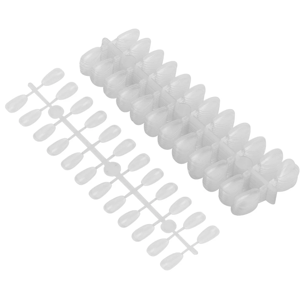 

240Pcs Round False Nail Tips Color Card Polish Gel Display Practice Palette Manicure Tool 02#