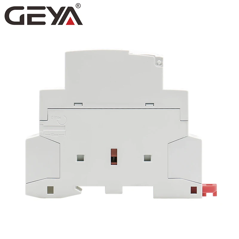 Бытовой контактор GEYA для Din-рейки 24 В переменного тока 48 110 220 2P 25 А 2NO 50/60 Гц |