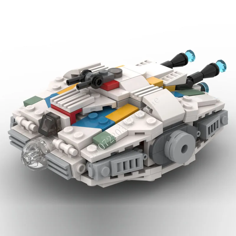 321 шт. космический микропризрак MOC корабль боевая модель строительные блоки