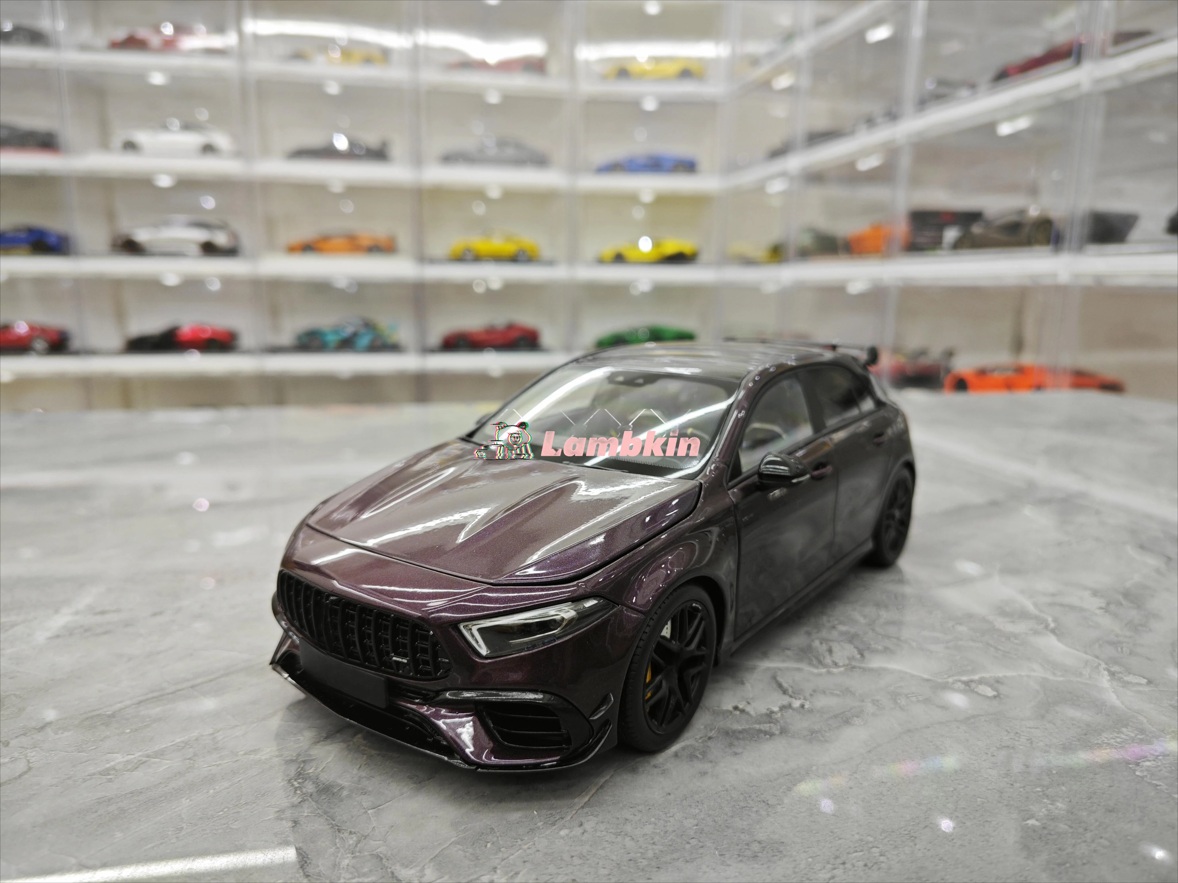 NZG benz-A45S ограниченная серия имитация сплава металла модель автомобиля 1/18