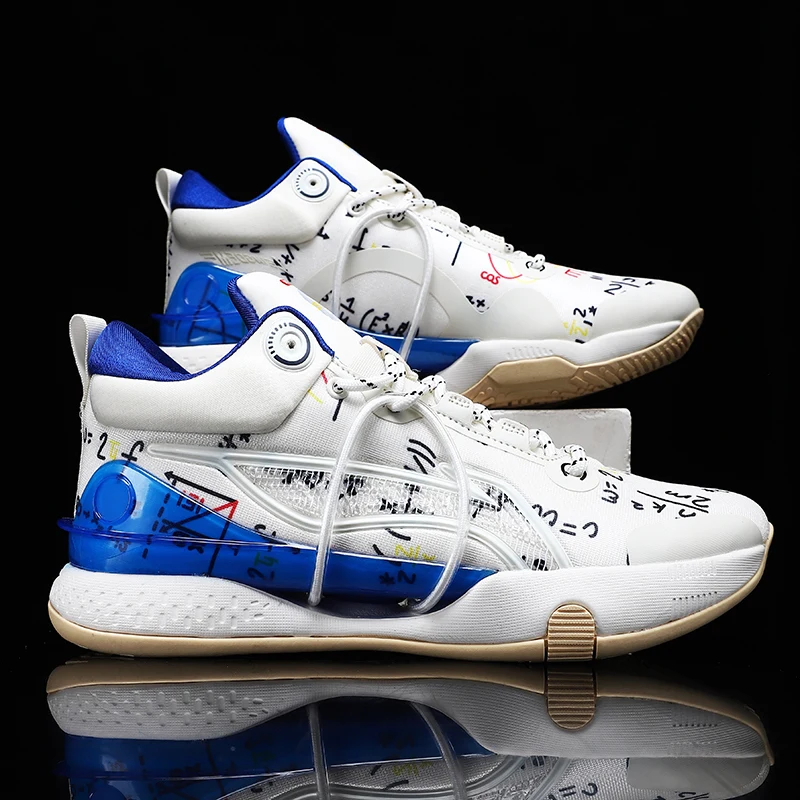 High Quality Brand Mens Basketball Shoes Professional Couple Sport Shoes Breathable Anti-skid Training Basketball Sneakers Women