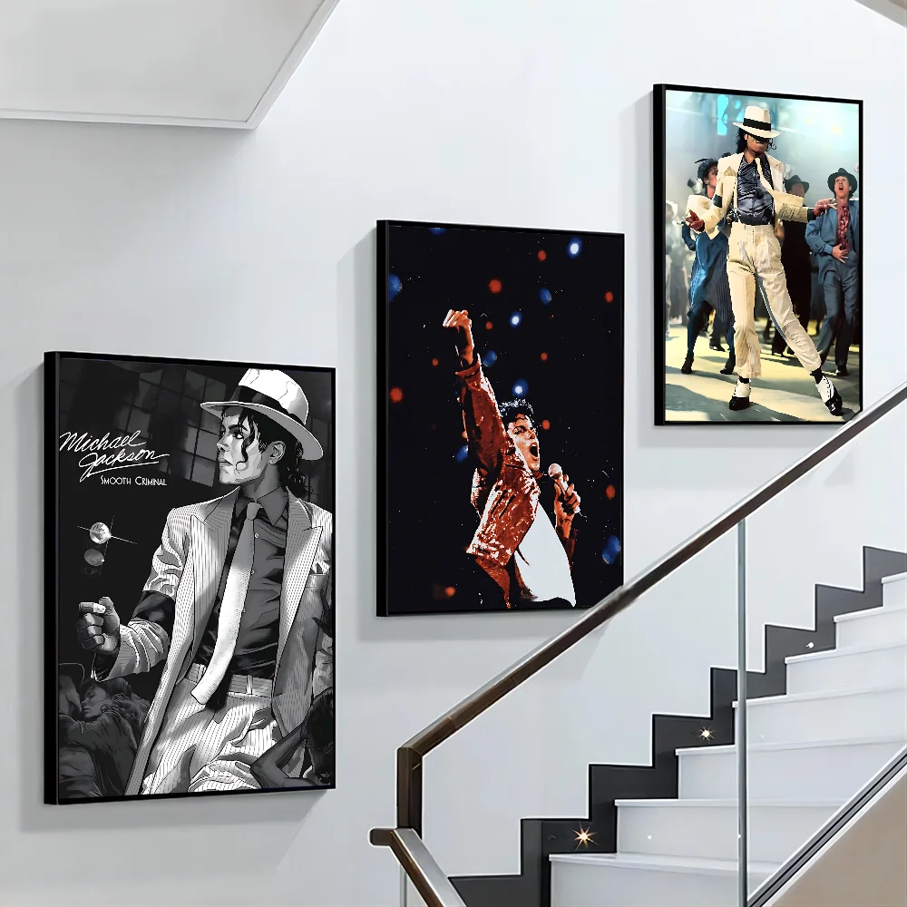 Плакат Майкла Джексона бумажный принт домашняя гостиная спальня вход бар кафе