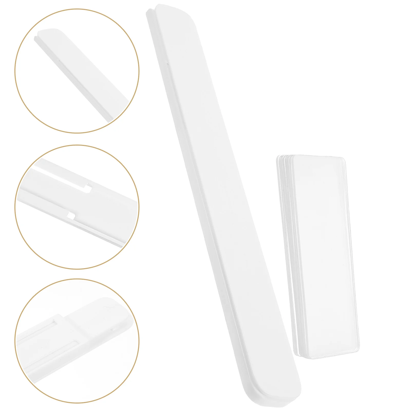 

1 set of Plastic Drawer Slides Kitchen Cupboard Rails Cabinet Sliders Cabinet Drawer Rails Parts