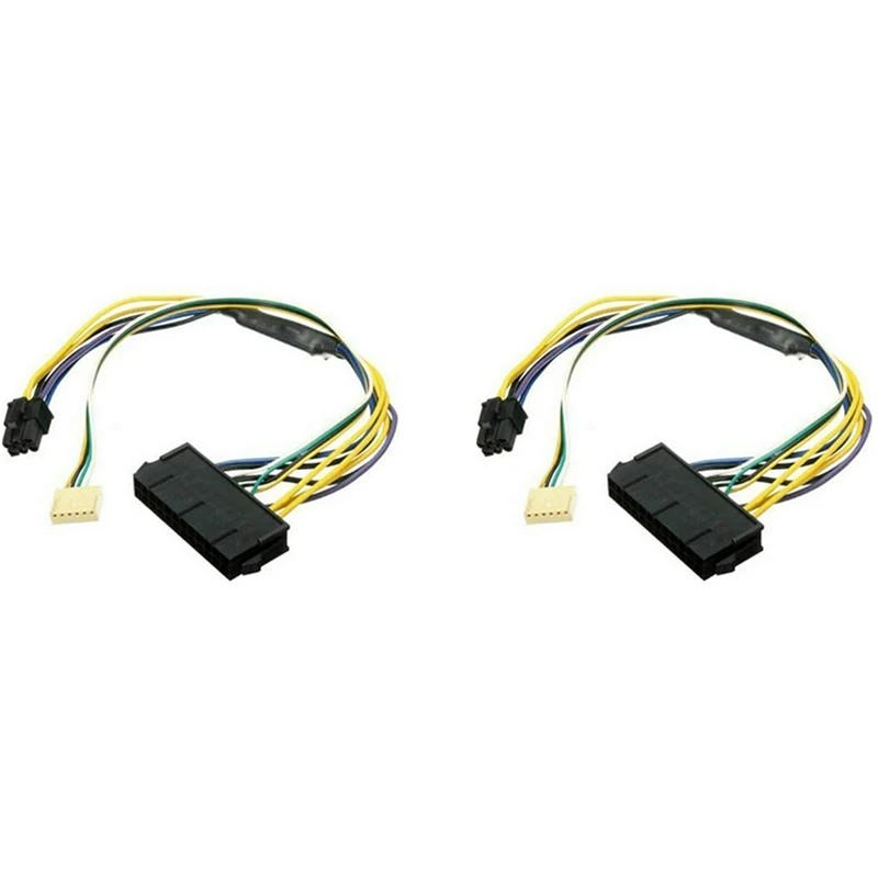 

12-дюймовый ATX основной 24-контактный к 6-контактному блоку питания кабель адаптера питания 18AWG Замена для HP Z240/HP EliteDesk 80