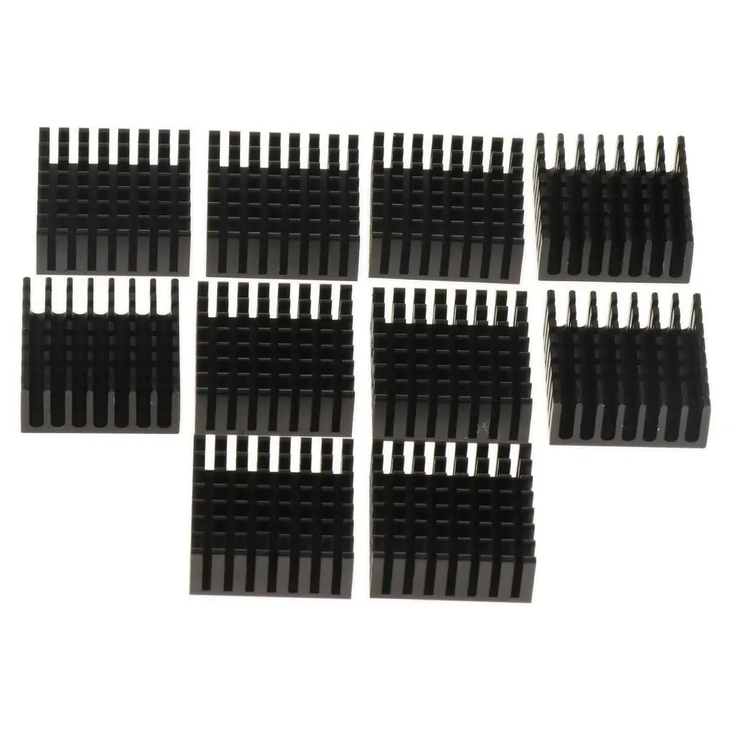 Алюминиевый радиатор охлаждения печатной платы охлаждающий плавник 0 98 × 39 дюйма