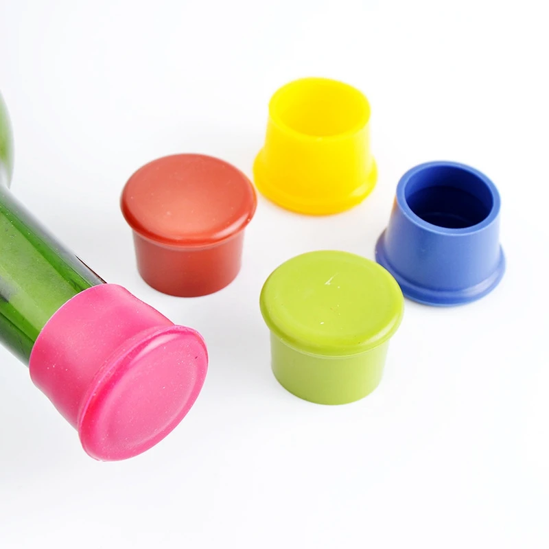 

Silicone Cap Wine Beer Cover Bottle Stopper Caps Seal Keep Fresh Cork Lids