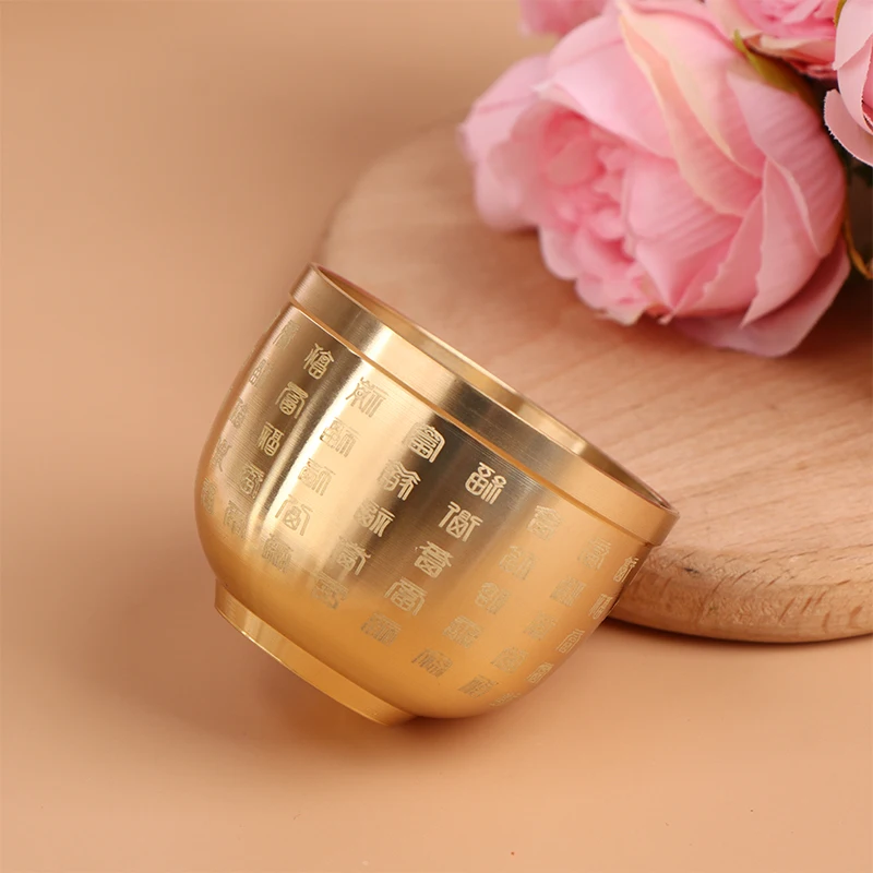 Символ удачи фэн-шуй богатство латунная Кукуруза Baifu рисовый цилиндр настольная пепельница учебный маленький орнамент подарок украшение для дома