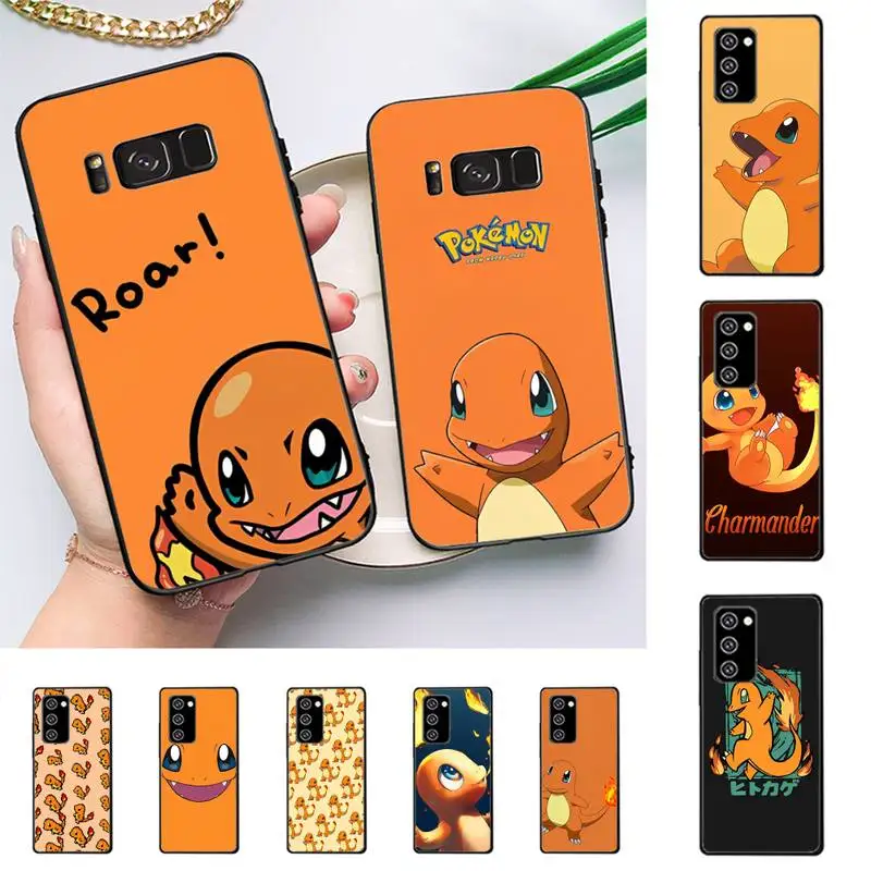 

MINISO Pokemon Charmander Phone Case for Samsung J 2 3 4 5 6 7 8 prime plus 2018 2017 2016 core