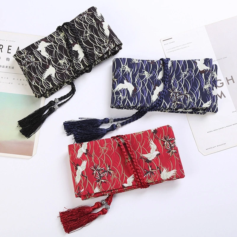 Женский халат-кимоно в японском стиле декоративный пояс с Оби изысканный широким