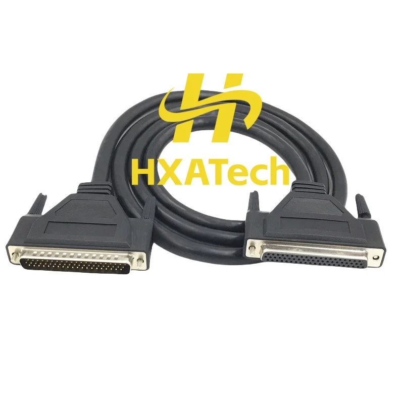 Фото HXATech - Высококачественный медный кабель-удлинитель с разъемами DB62 (мужской-женский), 62-контактный, витая пара, двойная экранировка, кабель для передачи данных. №3