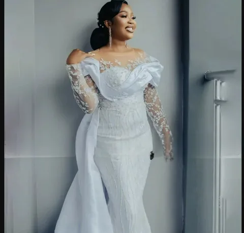 Свадебное платье LOVEYING классическое винтажное кружево