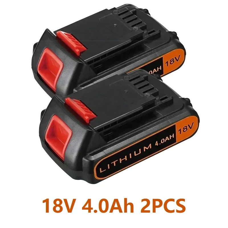 Фото Аккумулятор 4.0 Ач 18 В для Black & Decker BL2018, замена 20-вольтовой литиевой батареи Max Lithium LBXR20 LB20 LBX20 LST220 LB2X4020 для беспроводных инструментов №3