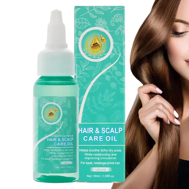 

30ml Hair Care Castor Oil Nourish Scalp Repair Dry Damage Curly Hair Anti Hair Loss Fast Hair Growth Oil For All Hair Types