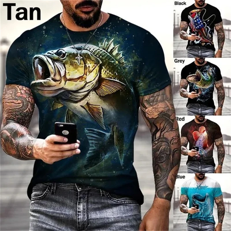 

Outdoor Fishing 3D Printed Summer Children's O-Neck T-Shirts Casual Men Boy Girls Tops Oversized Pullover Fashion Kids Clothing