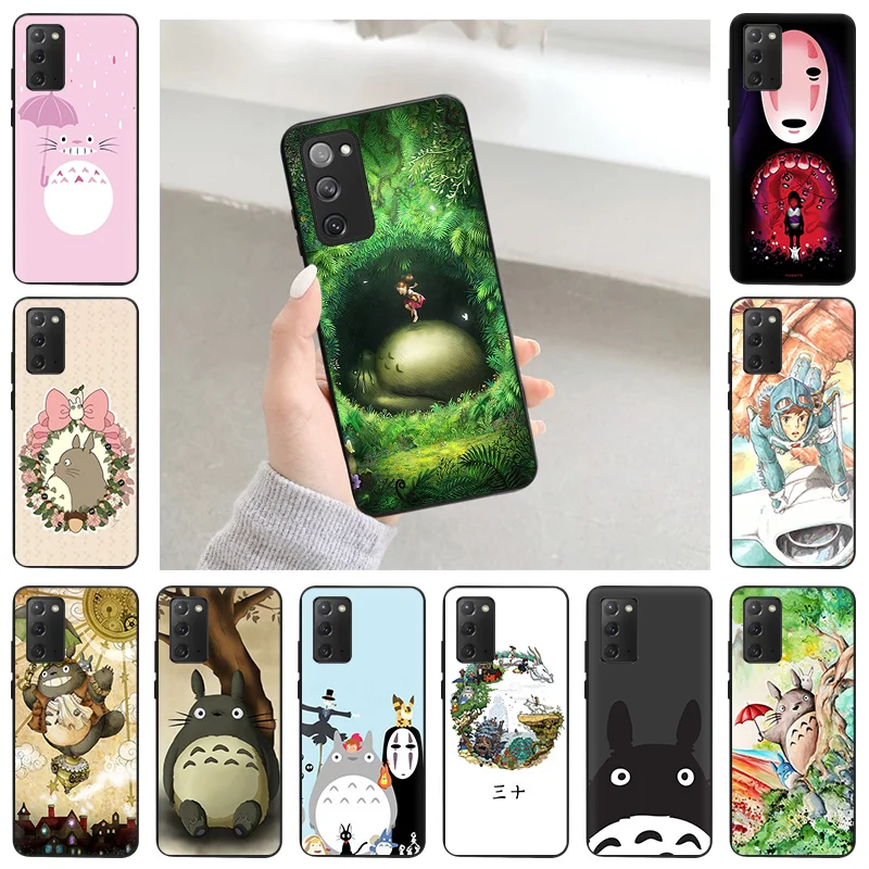 

Ultra Thin Silicone My Neighbor Totoro Phone Case for Xiaomi Redmi Note 11Pro 11 11t 10 5G 10C 9T 9S 9C 9A 8 9 Soft Mate Cover