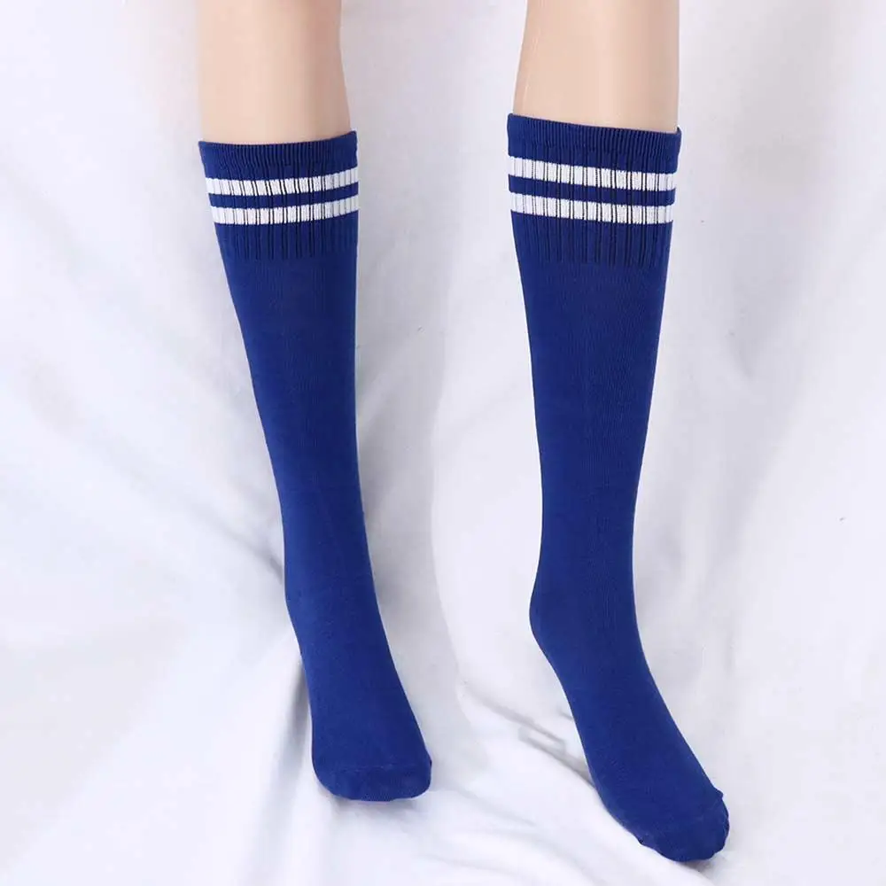 1 Pair Children Football Long Socks Cotton Spandex Kids Soccer Over Knee Socks Baseball Hockey Kids Sock Outdoor Sports Socks