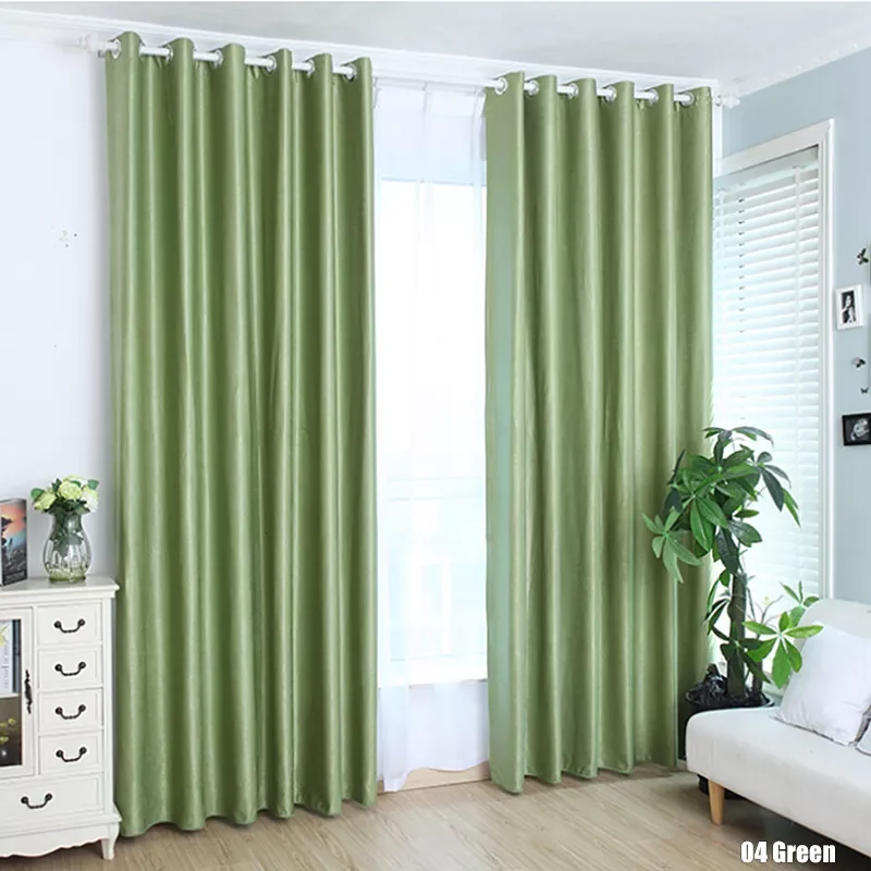 

2022New Modern Blackout Curtains For Window Treatment Blinds Finished Drapes Living Room Window Blackout Curtains #236295