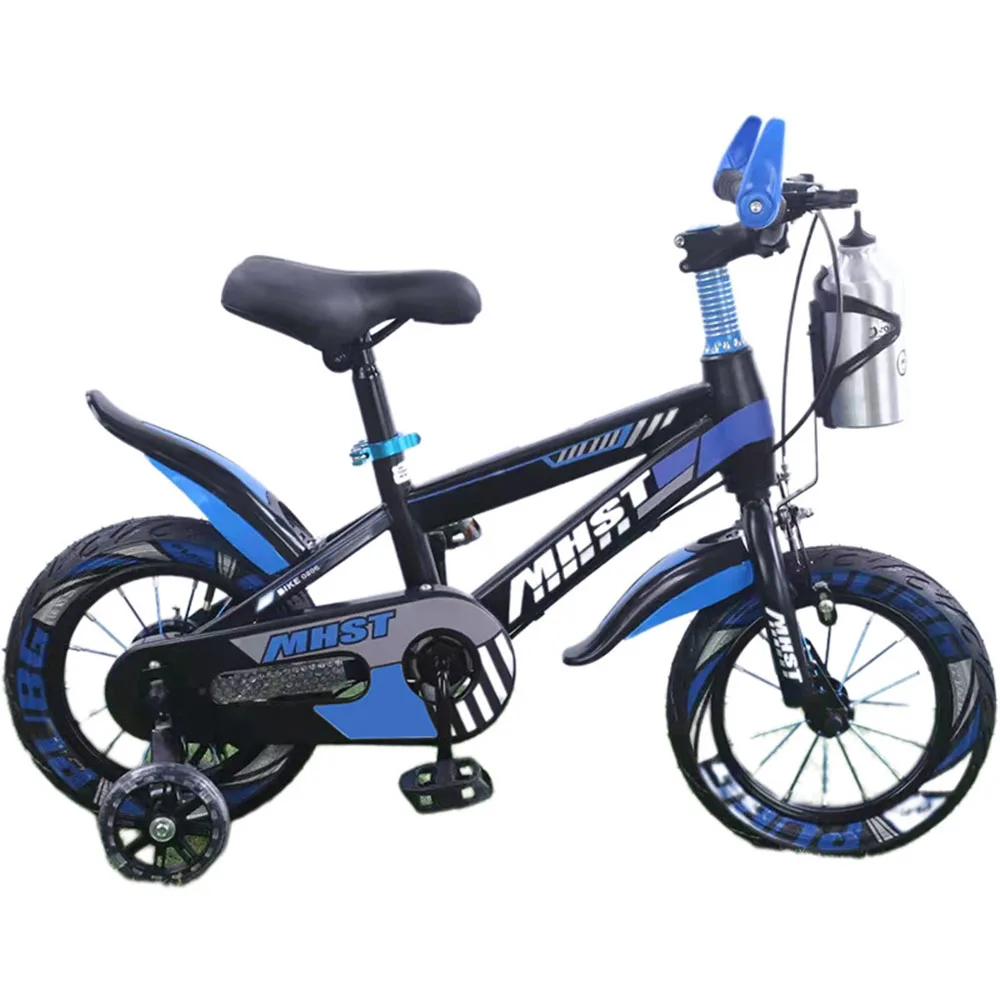 

12/14/16 Inches Children Bicycle With Auxiliary Wheels High Carbon Steel Bike Suitable For Ages 3 And Above Baby Stroller Toys