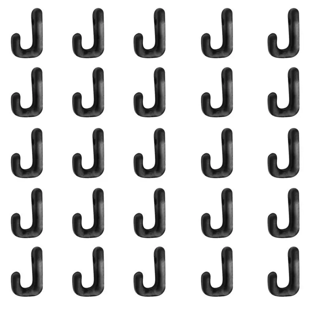 

25 шт., нейлоновый J-образный крючок для крепления Каяка