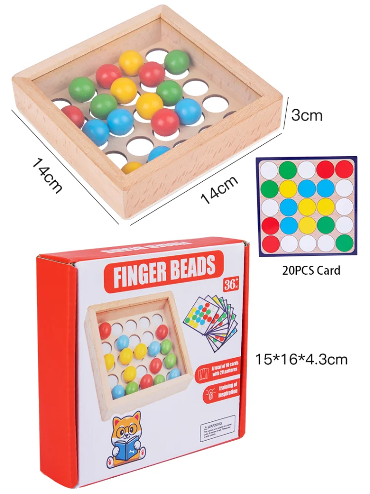 

Montessori Flexible Finger Board Finger Rolling Ball Palm Treasure Puzzle Toys Flexible Finger Chessboard Finger Rolling Game