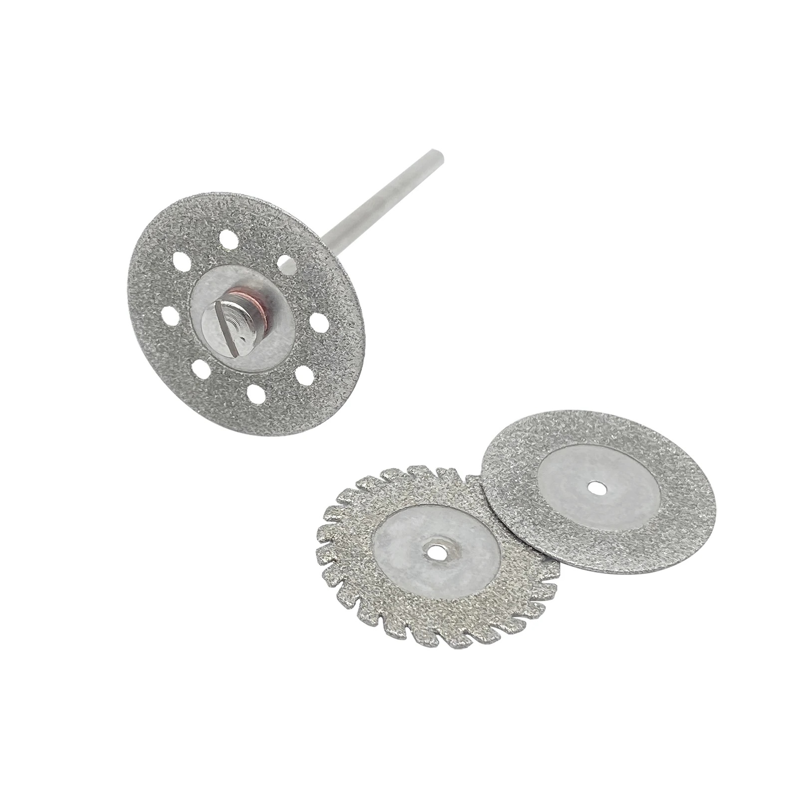 10Pcs/Pack Diamond Disc Burs Dental Lab Laboratory Cutting Blades Drill Polishing Wheel Dentist Denture Grinding Cutter Tools - купить по