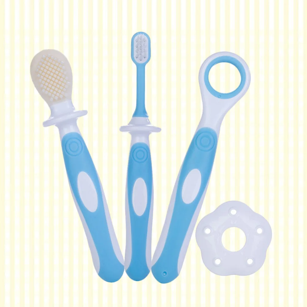 

Baby Toybrush Training Silicone Infant Teether Care Infrant Teething Oral Chew Teeth Cleaner Massaging Molar Pacifierkids