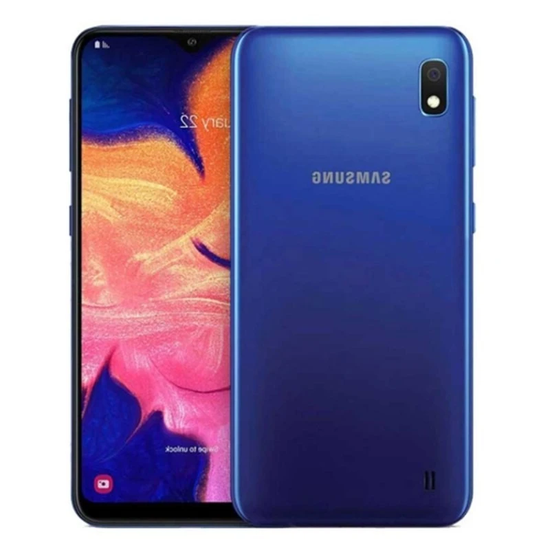Фото Samsung Galaxy A10 A105F |   6,2-дюймовый HD+ Infinity-V дисплей |   32 ГБ ПЗУ, две SIM-карты |   Разблокированный LTE-смартфон на Android - восстановленные телефоны №5