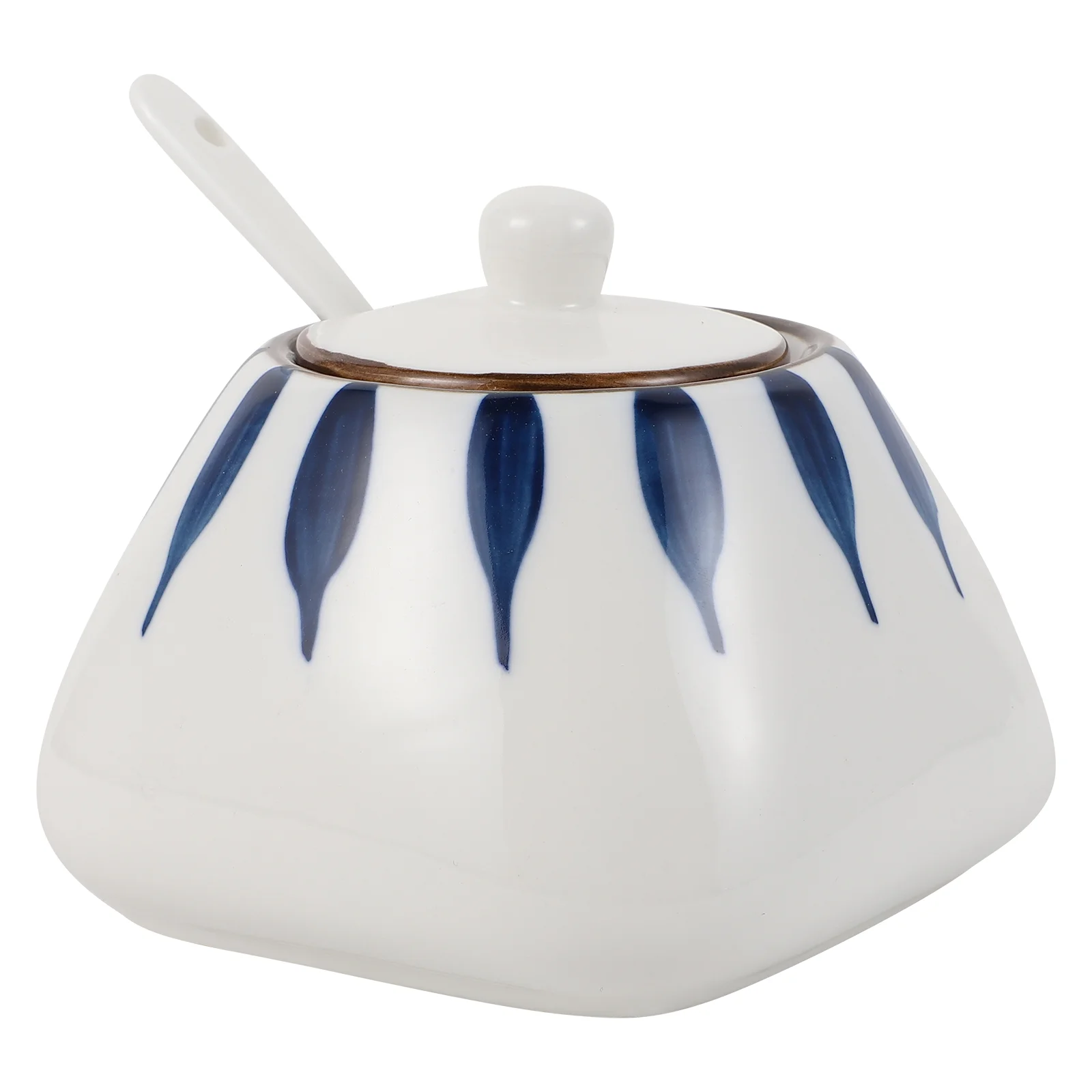 

Condiment Ceramic Seasoning Jars Porcelain Container Set Pots Organizer Containers Jar Kitchen Box Sugar Bowl Storage Empty