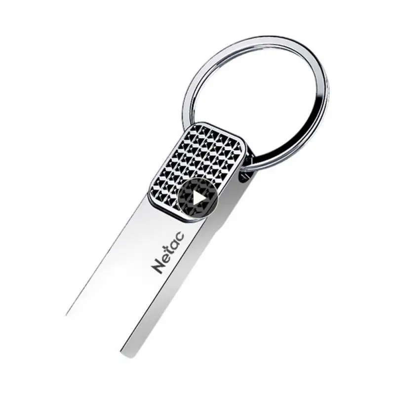 

Flash Drives Silver Portable Computer Flash Drive Alloy Water Proof Mini Usb Smart Accessories Metal U Disk 38mm*12.25mm7.33mm