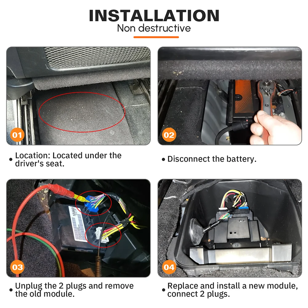 Автомобильный черный прочный модуль управления раздаточной коробкой для Jeep Grand