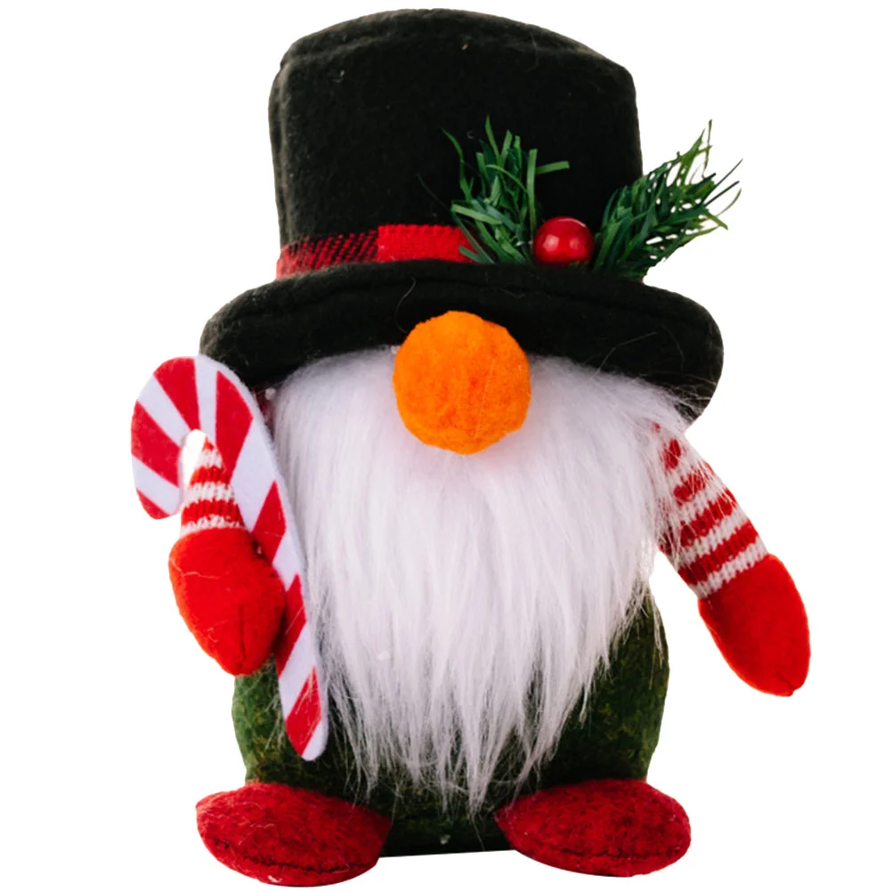 

Gnome Ornament Party Adorns Dining Table Centerpieces Cartoon Plush Gnomes Decorative Dolls Lovely Dinner Xmas Christmas