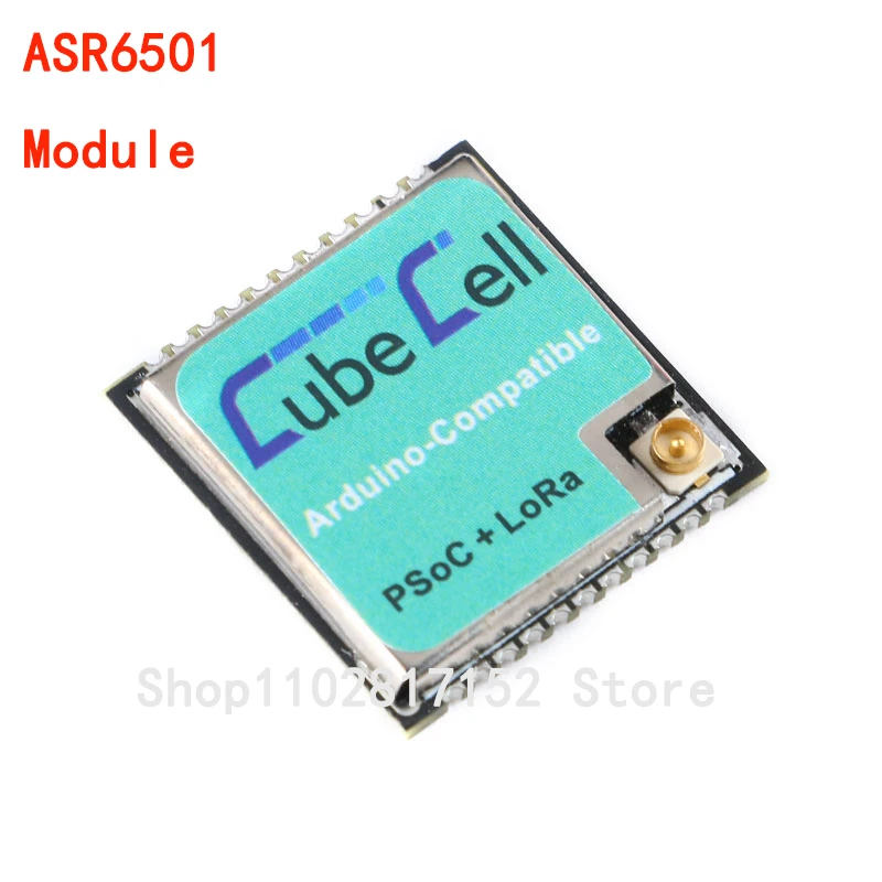 

ASR6501 module Cortex-M0+ SX1262 PSoC+LoRaWAN node module 433MHZ