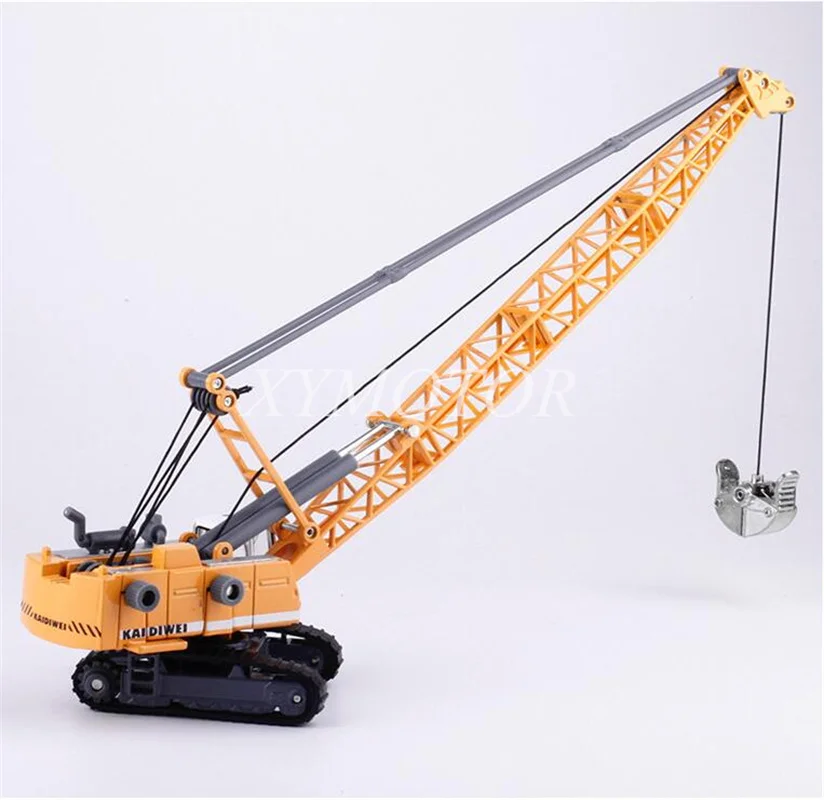 

KDW 1:87 Tower type cable excavator Truck 360 degree rotation Diecast Car Model Toys Gifts Hobby Display Ornaments Collection