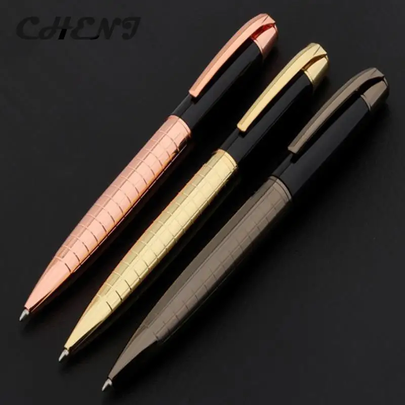 

Ballpoint Pens Black Pens Medium Ball Point Smooth Writing Grip Metal Retractable Executive Business Office Fancy Nice Gift Pen