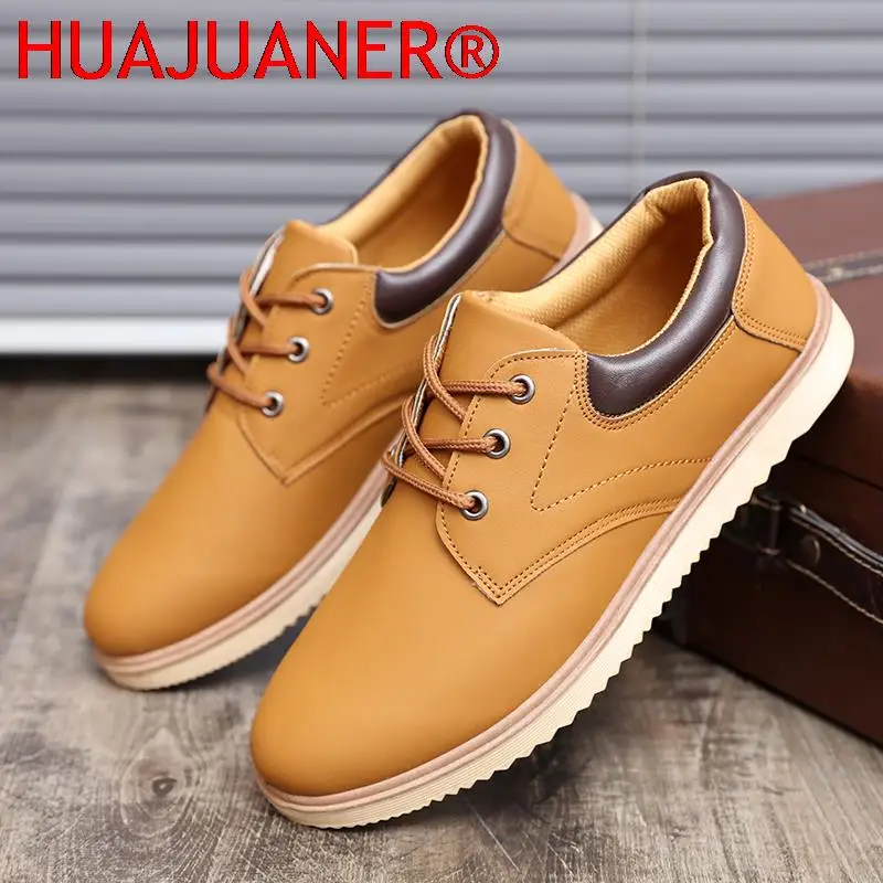 

Мужские вулканизированные ботинки, Нескользящие уличные походные рабочие ботинки на платформе, прочная защитная обувь для мужчин, новинка ...