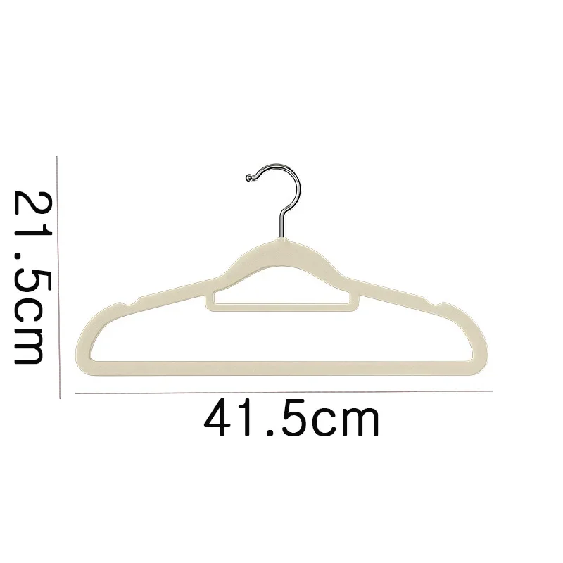 10 шт./упаковка Нескользящие вешалки для спальни