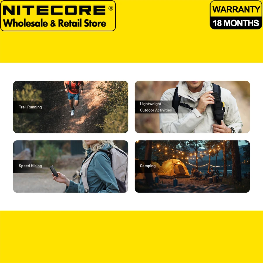 Фото Мобильное зарядное устройство NITECORE NB Air 5000 мАч Водонепроницаемый Power Bank Энергетическая панель класса Competition №4