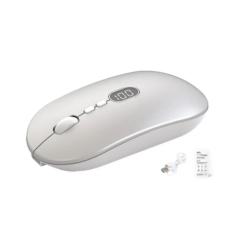 Computer Mouse  Professional Wide Compatibility 2.4G Wireless Wired Office Mouse  Long Battery Life Optical Mouse