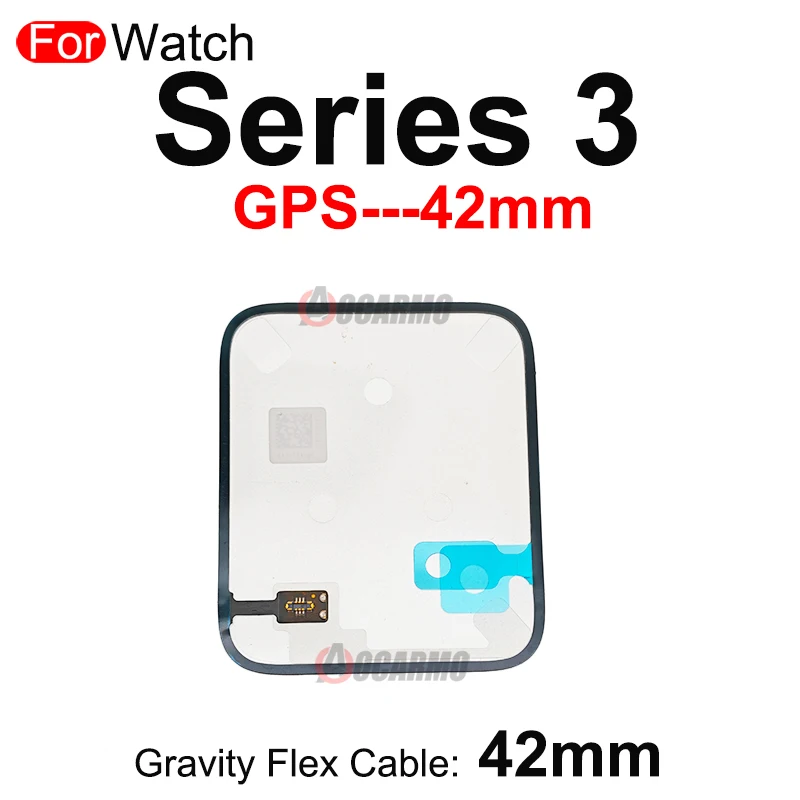 Фото Aocarmo для Apple Watch Series 3 S3 38 мм 42 мм, версия GPS LTE, гибкий кабель для подключения 3D-датчика гравитации, запчасти для ремонта №3