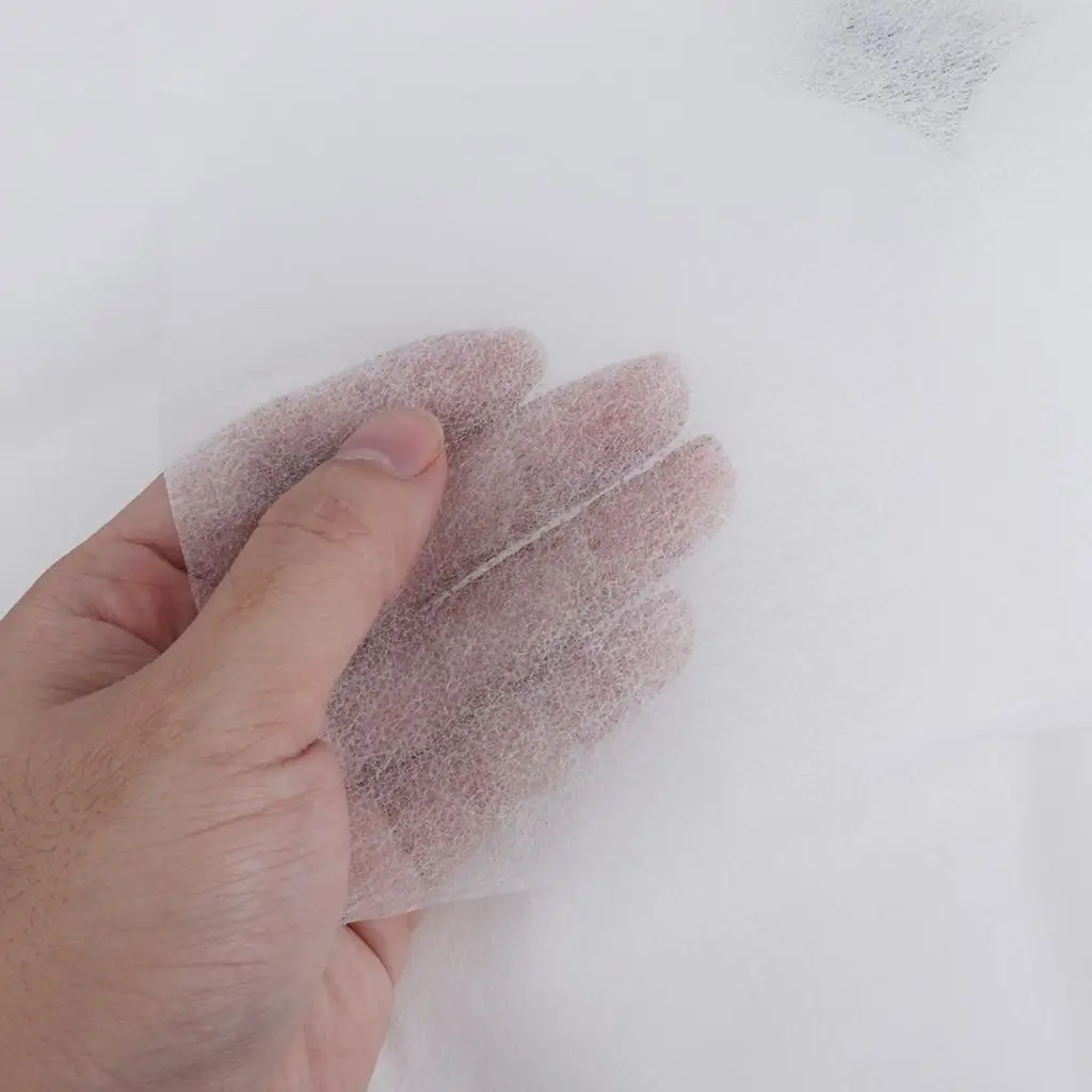 

Disposable Non-woven Cloth Face Hole Table Cover Headrest Beauty Salon Accs White B