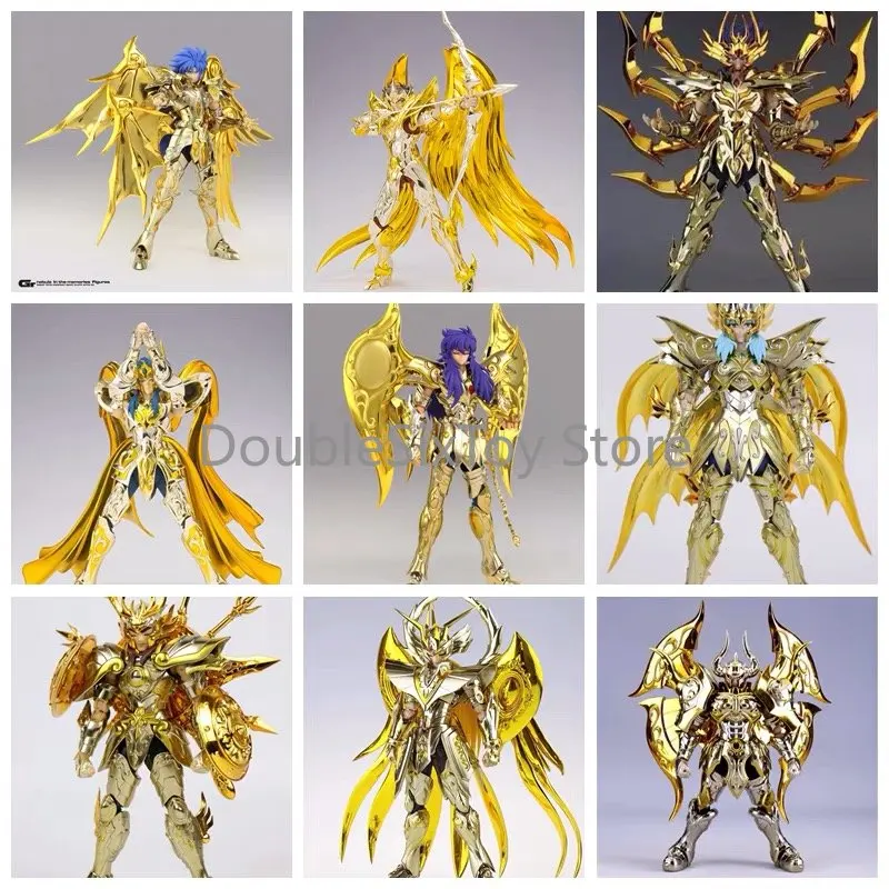 Saint Seiya Myth Cloth Ex Soul Of Gold Sog Gold Saints Knights of the Zodiac GT Gemini MC Leo CS Libra Metal Armor Action Figure
