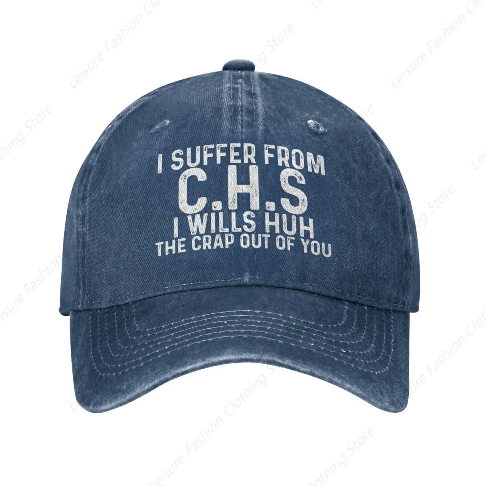 Я верю из C.H.S Can't Hear Shit I Wills Huh The Crap Out Of You Hat For Men Dad Hats Забавная бейсболка