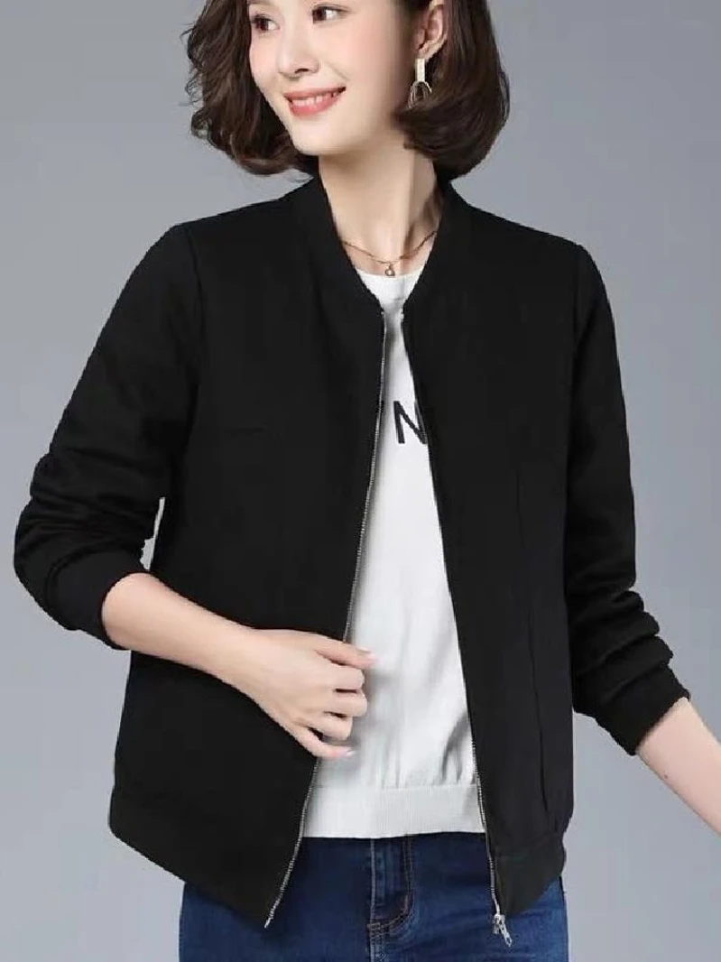 Толстое короткое пальто с тканевой флисовой подкладкой женское осенне-зимнее