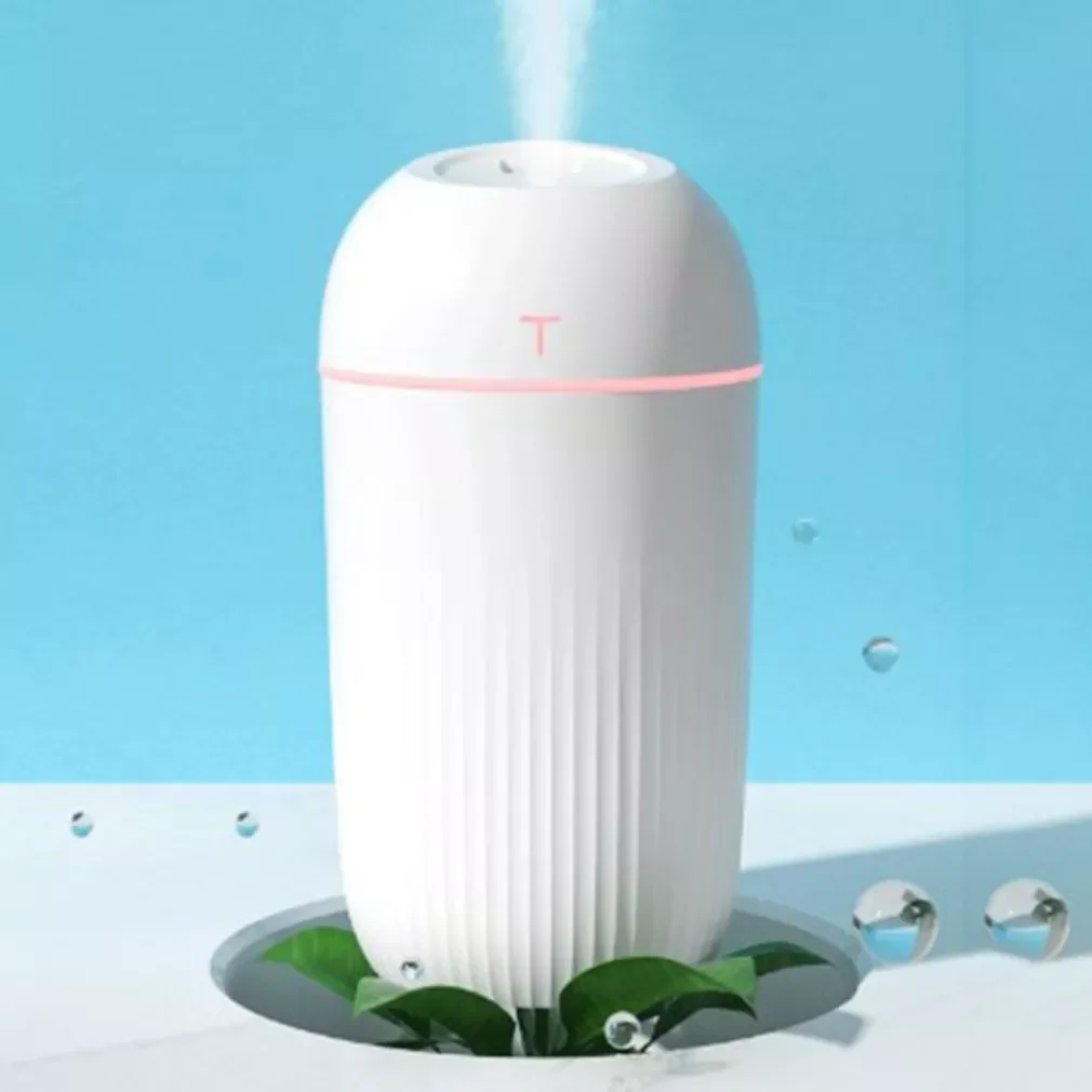

420ml Household Mute Air Humidifier Home Aroma Diffuser Large Capacity Color Cup Air Purifier Atomizer Car Humidifiers Purifiers