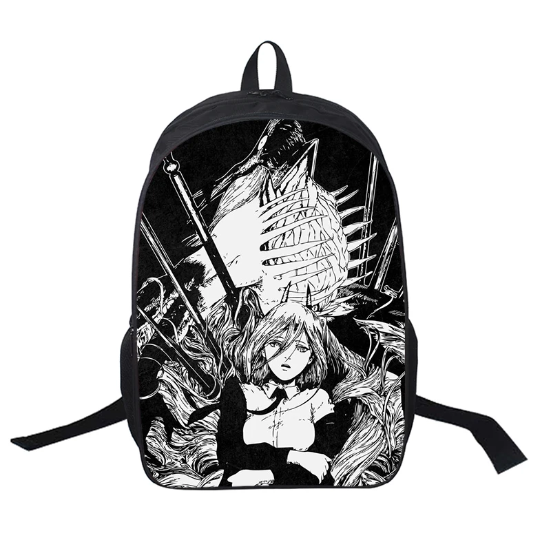 

Chainsaw Man Anime Backpacks Kawaii Power School Bag Unisex Casual Travel Backpack Mochila Hombre Plecak Damski Fashion Rucksack