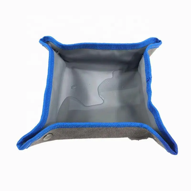 

Folding Dog Bowl Large Canvas Dog Food Bag
