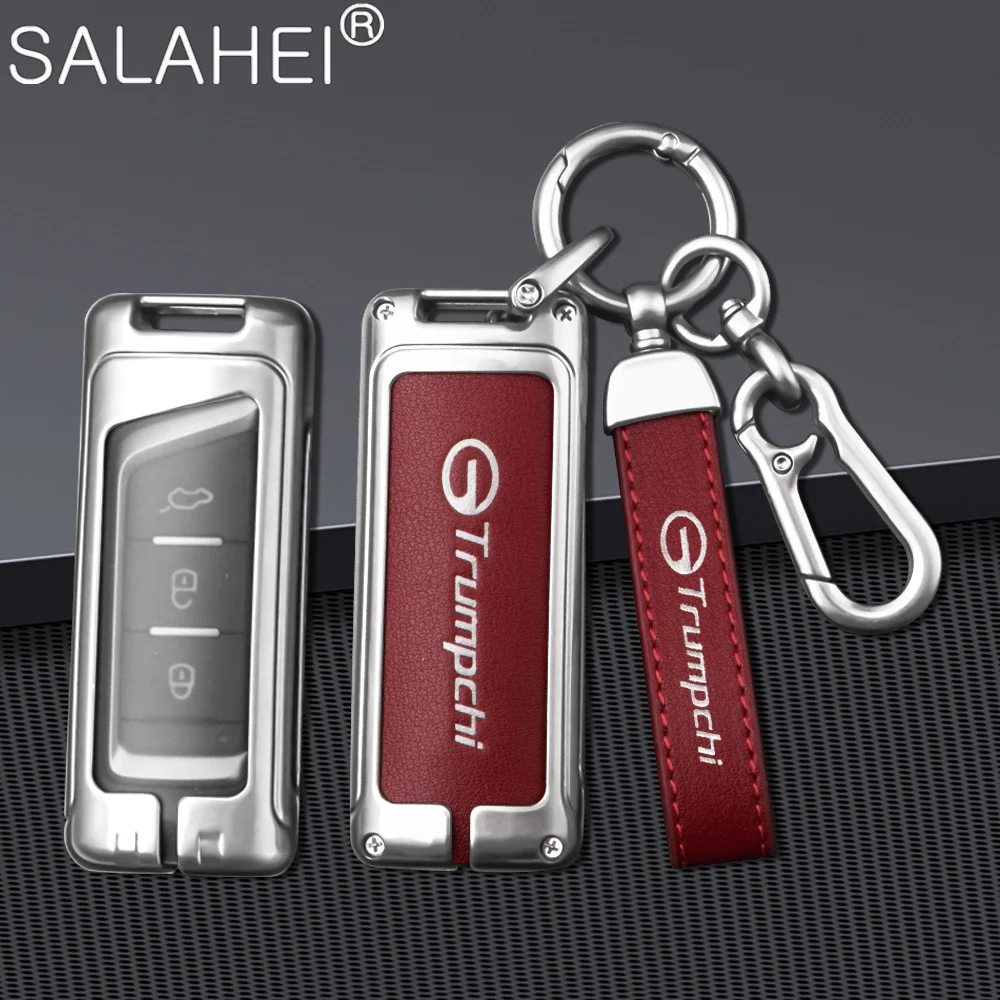 

Car Remote Key Fob Case Full Cover Protector Shell Bag For GAC Trumpchi GA6 GM6 GS3 GS7 GS8 GS5 GS4 Keyless Keychain Accessories