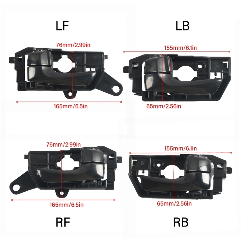 Коррозионностойкая ручка двери замены ручки 82610-3К520 корабля внутренняя
